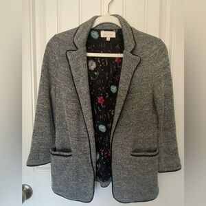 Skies Are Blue Alanna Textured Knit Blazer